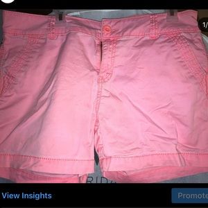 baby pink maurices shorts 15/16 size